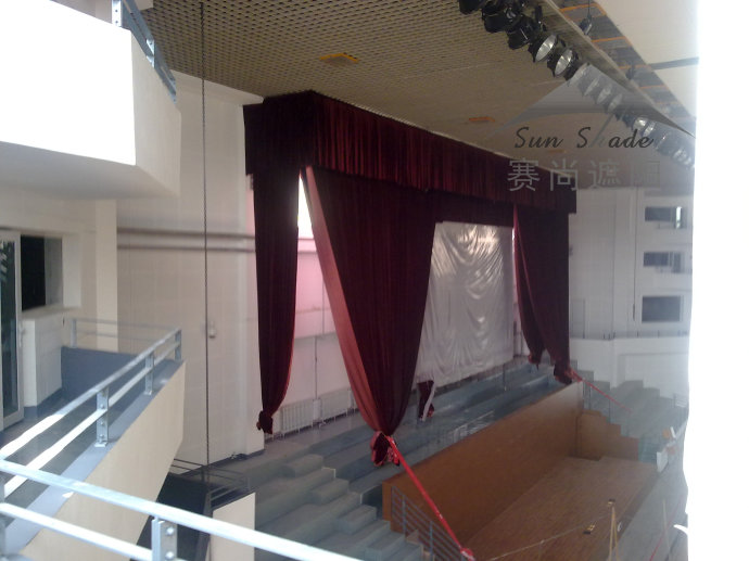 財經大學舞臺幕