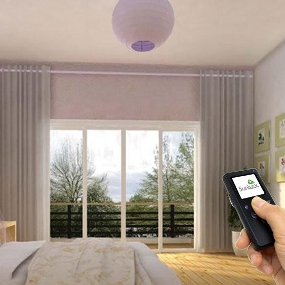 遙控電動窗簾