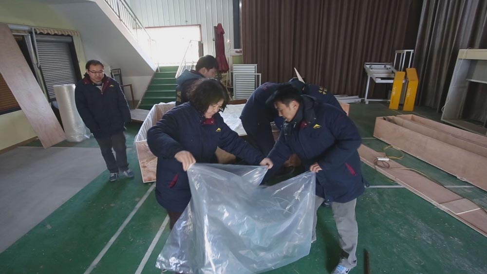 產品包裝過程中