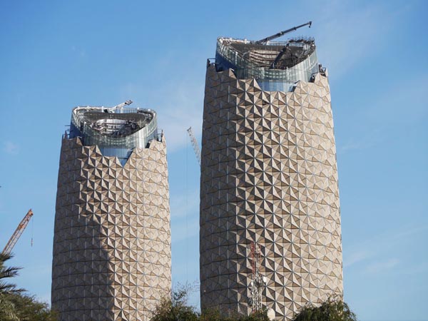 阿布扎比投資委員會新總部大樓建設圖