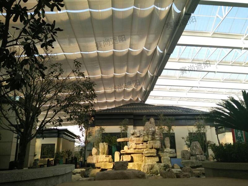 FCS電動天棚簾應用實景