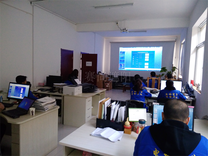 公司舉辦電動排煙窗產品知識培訓