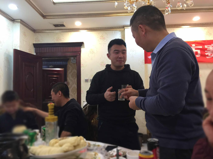 賽尚遮陽2019年春節放假前聚餐活動