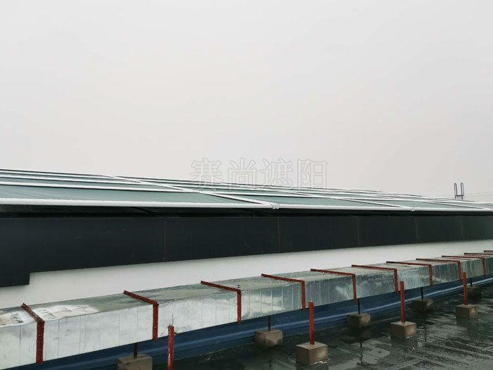 天津職業大學圖書館電動天幕項目