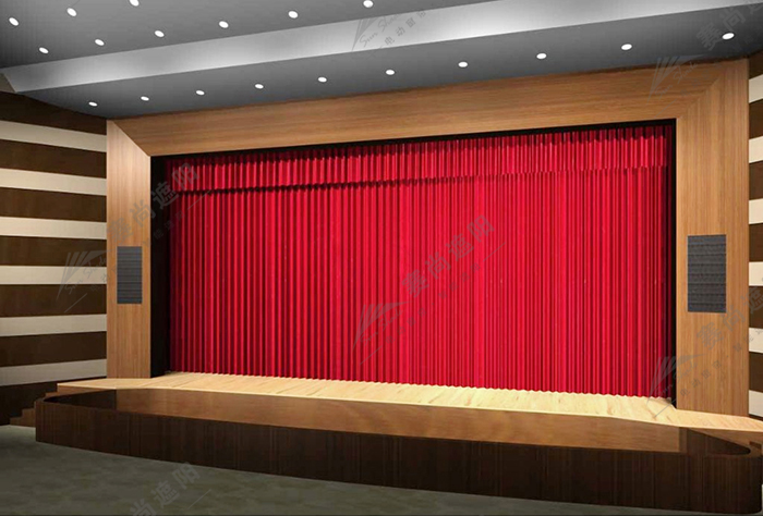 電動舞臺幕實景圖