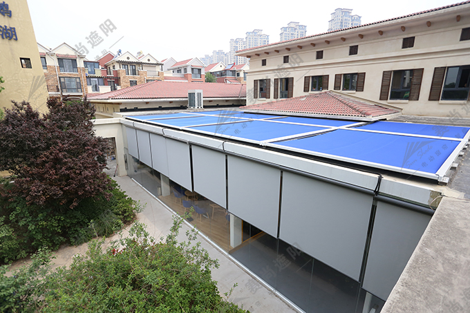 圖一：電動天幕案例圖