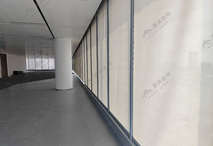 圖四：電動卷簾現場效果圖