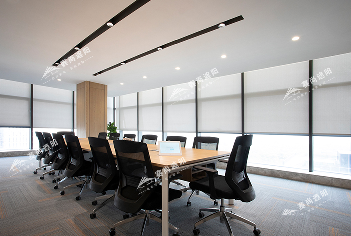 室內電動卷簾案例效果圖